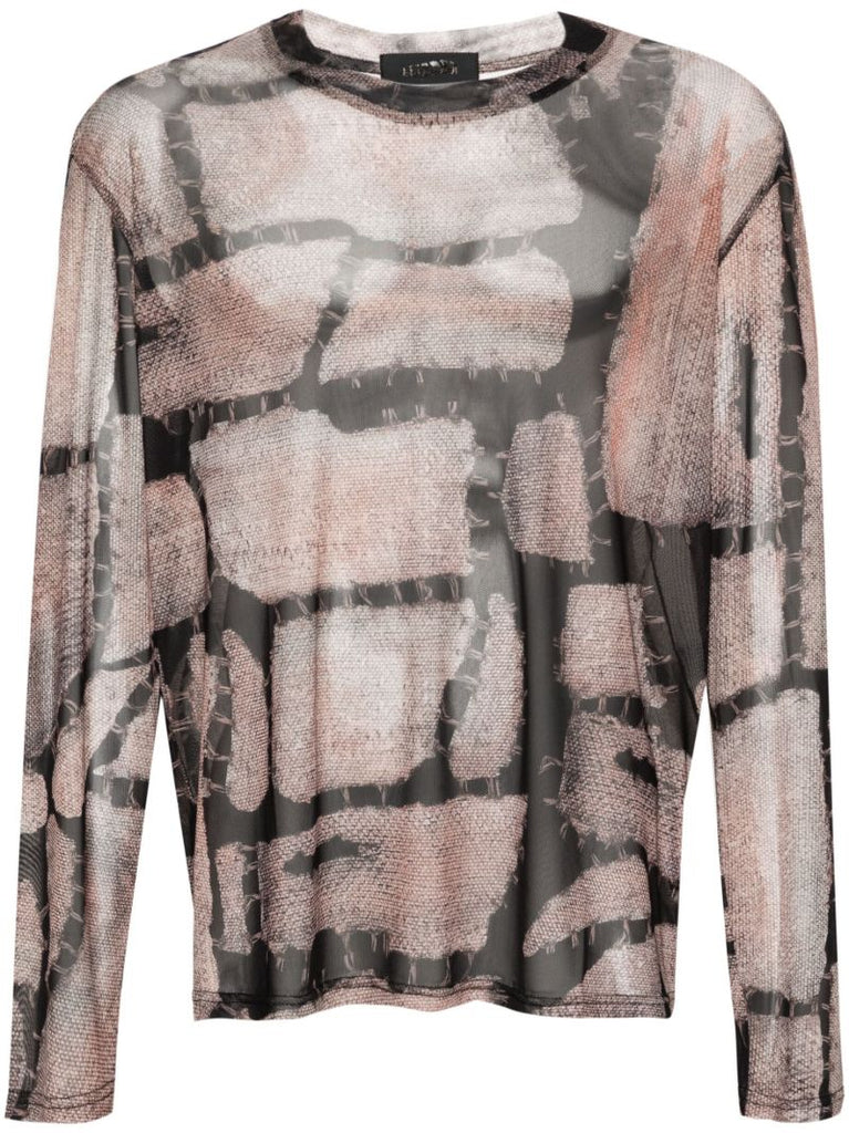 Brown Ben Mesh T-shirt