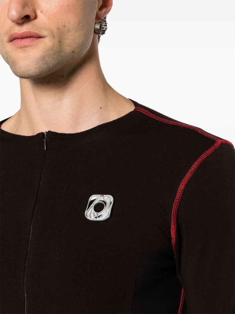X Skin Series Red Long-sleeve Sweater
