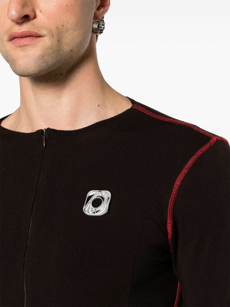 X Skin Series Red Long-sleeve Sweater