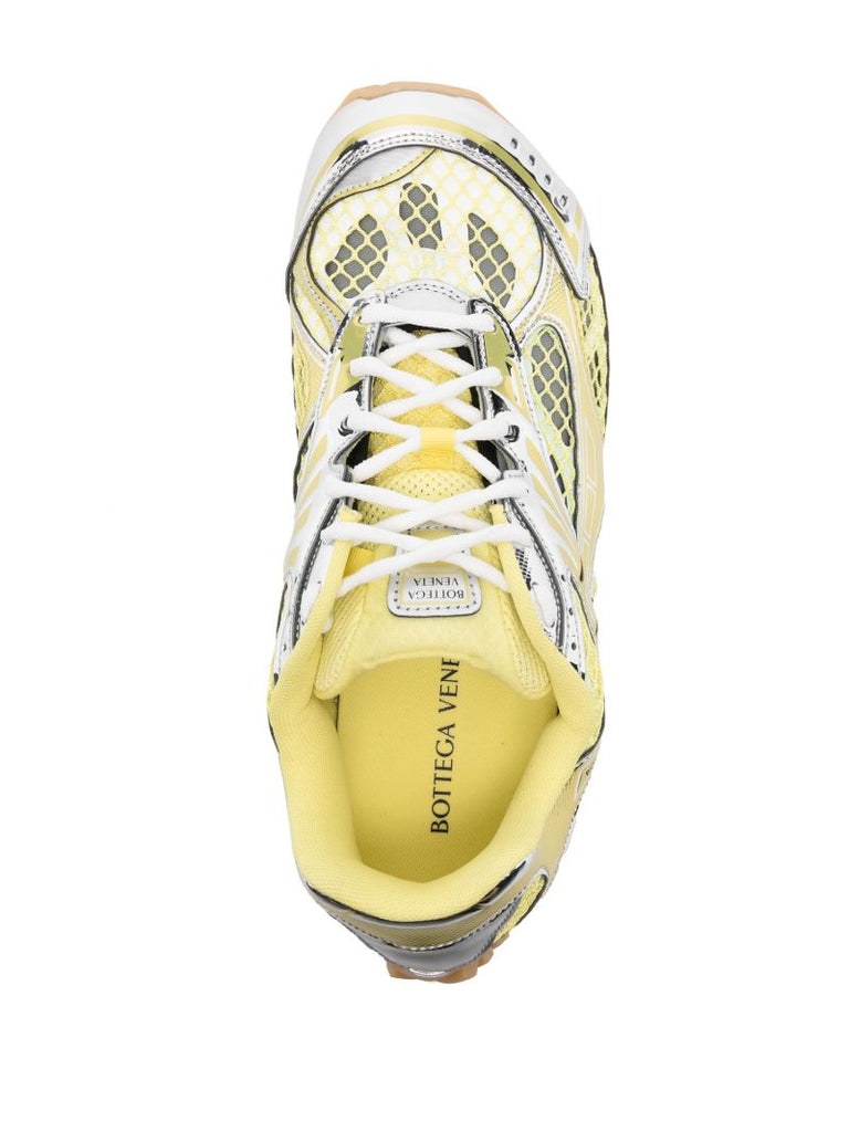 Yellow Orbit Panelled Sneakers