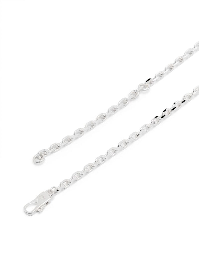 Sterling Silver Gucci Trademark Pendant Necklace
