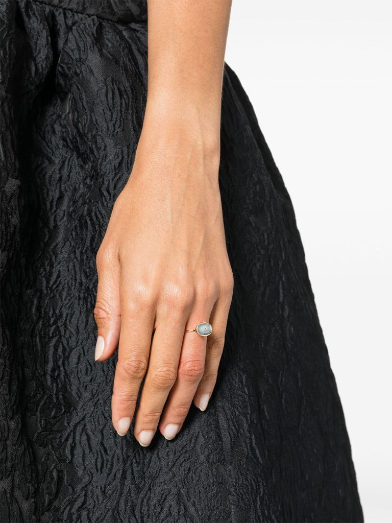 9k Yellow Gold Orso Labradorite Ring
