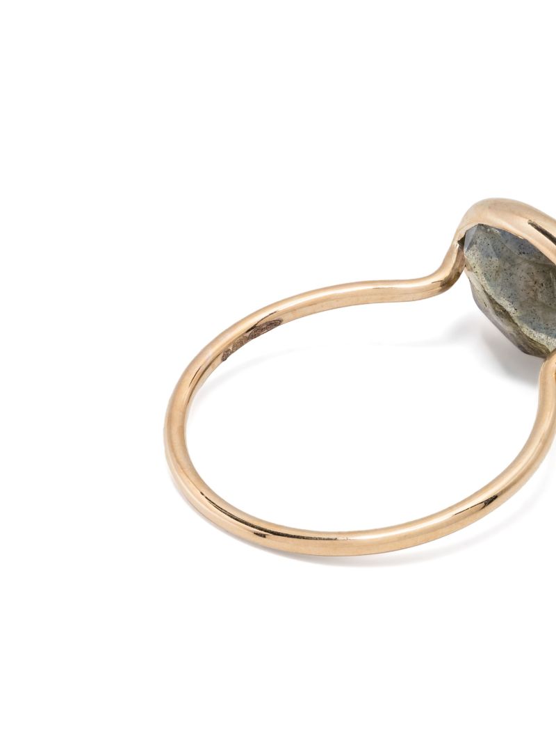 9k Yellow Gold Orso Labradorite Ring
