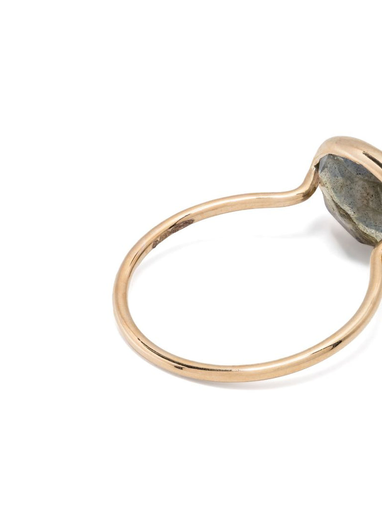 9k Yellow Gold Orso Labradorite Ring