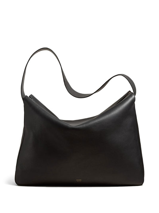 The Large Elena Leather Shoulder Bag