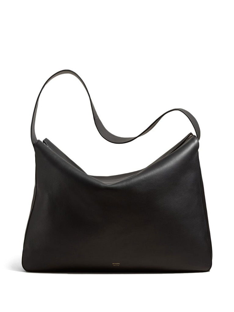 The Large Elena Leather Shoulder Bag