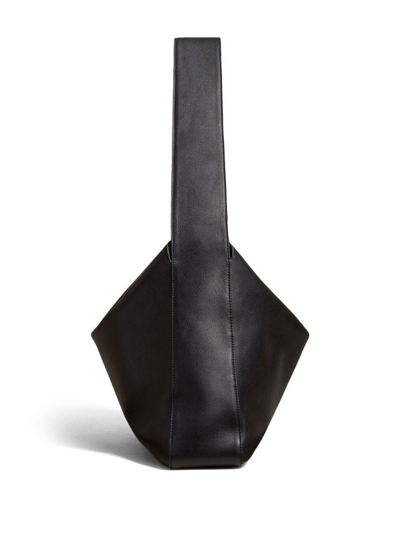 The Large Elena Leather Shoulder Bag