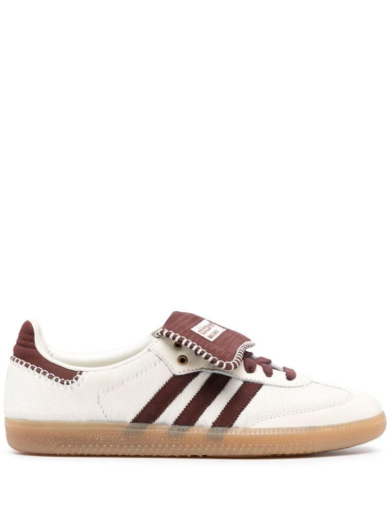 X Wales Bonner White Samba Pony Sneakers