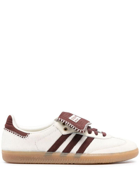 X Wales Bonner White Samba Pony Sneakers