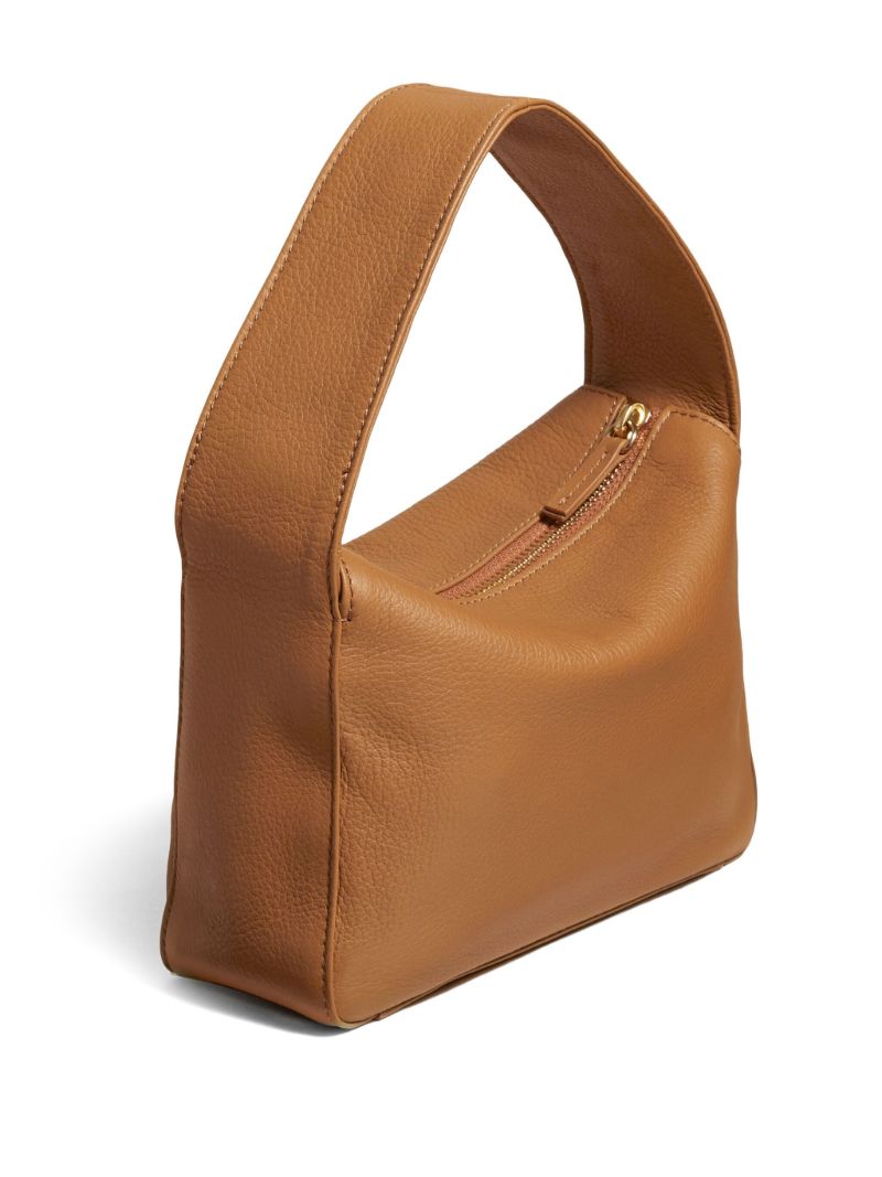 The Small Elena Leather Shoulder Bag