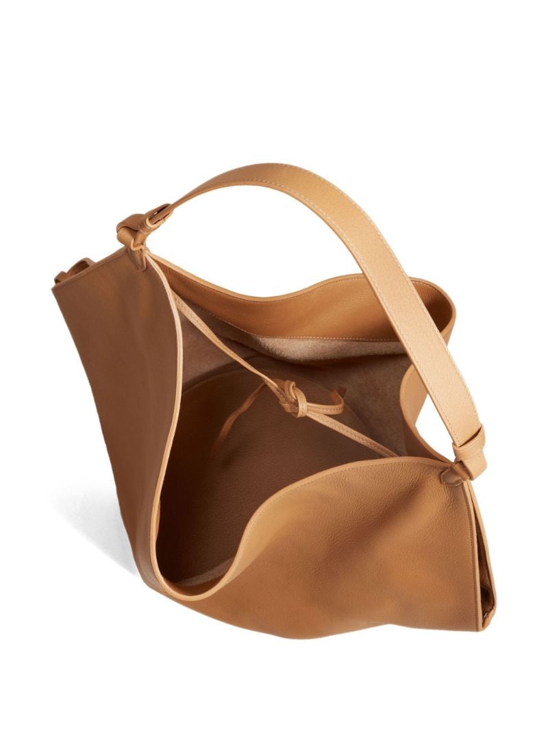The Medium Lotus Leather Tote Bag