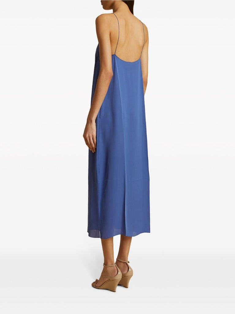 The Sicily Silk Midi Dress
