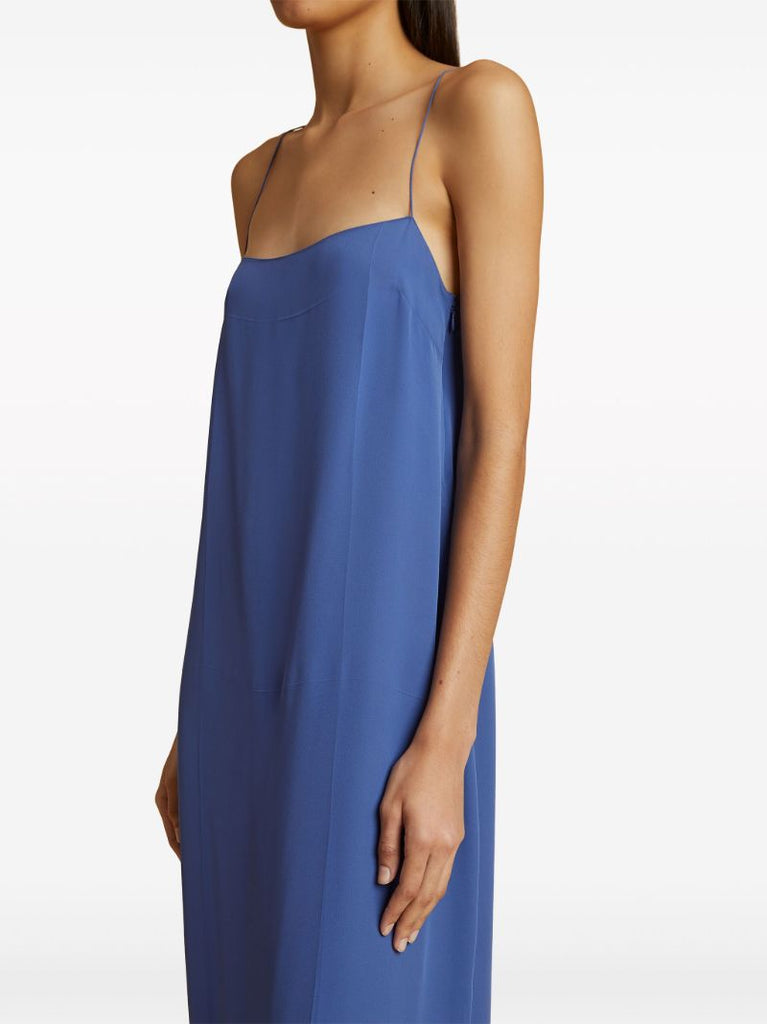 The Sicily Silk Midi Dress