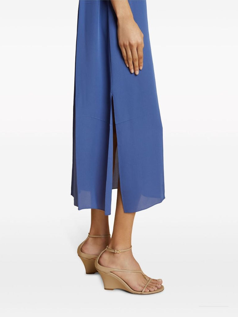 The Sicily Silk Midi Dress