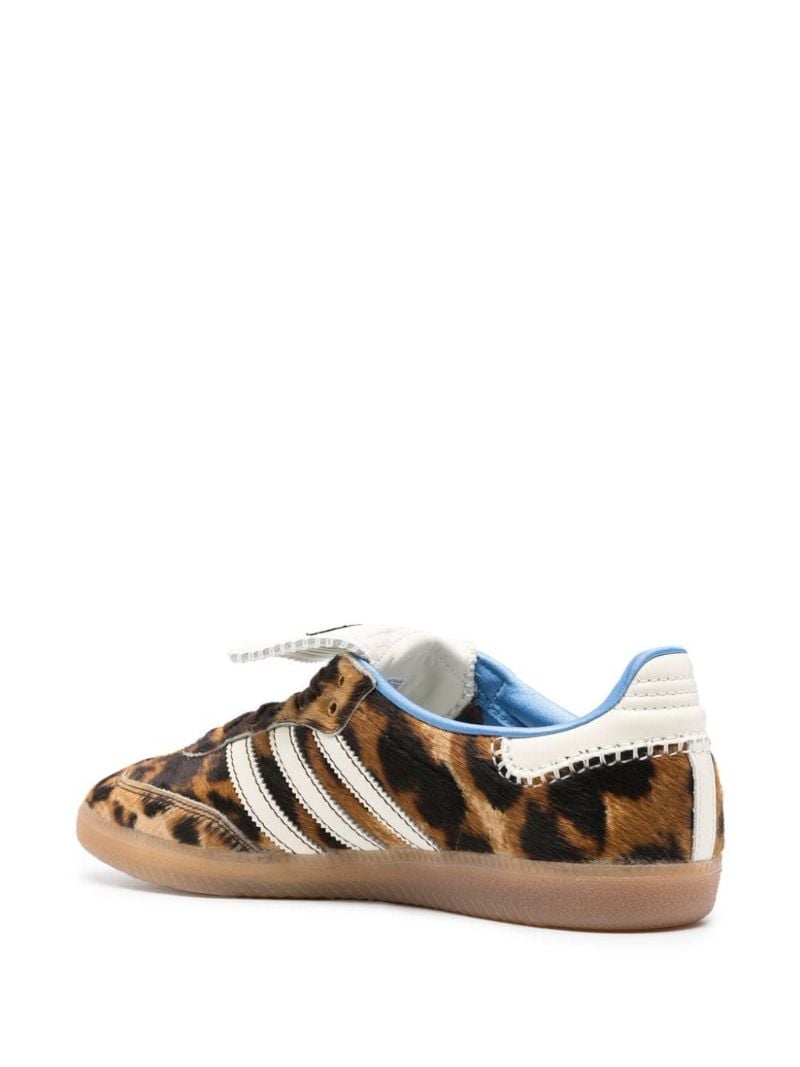 X Wales Bonner Brown Samba Pony Leo Sneakers
