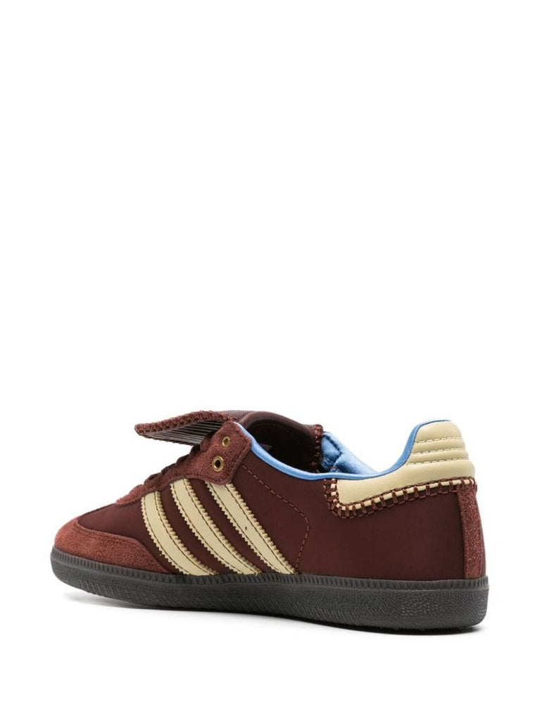 X Wales Bonner Brown Samba Sneakers