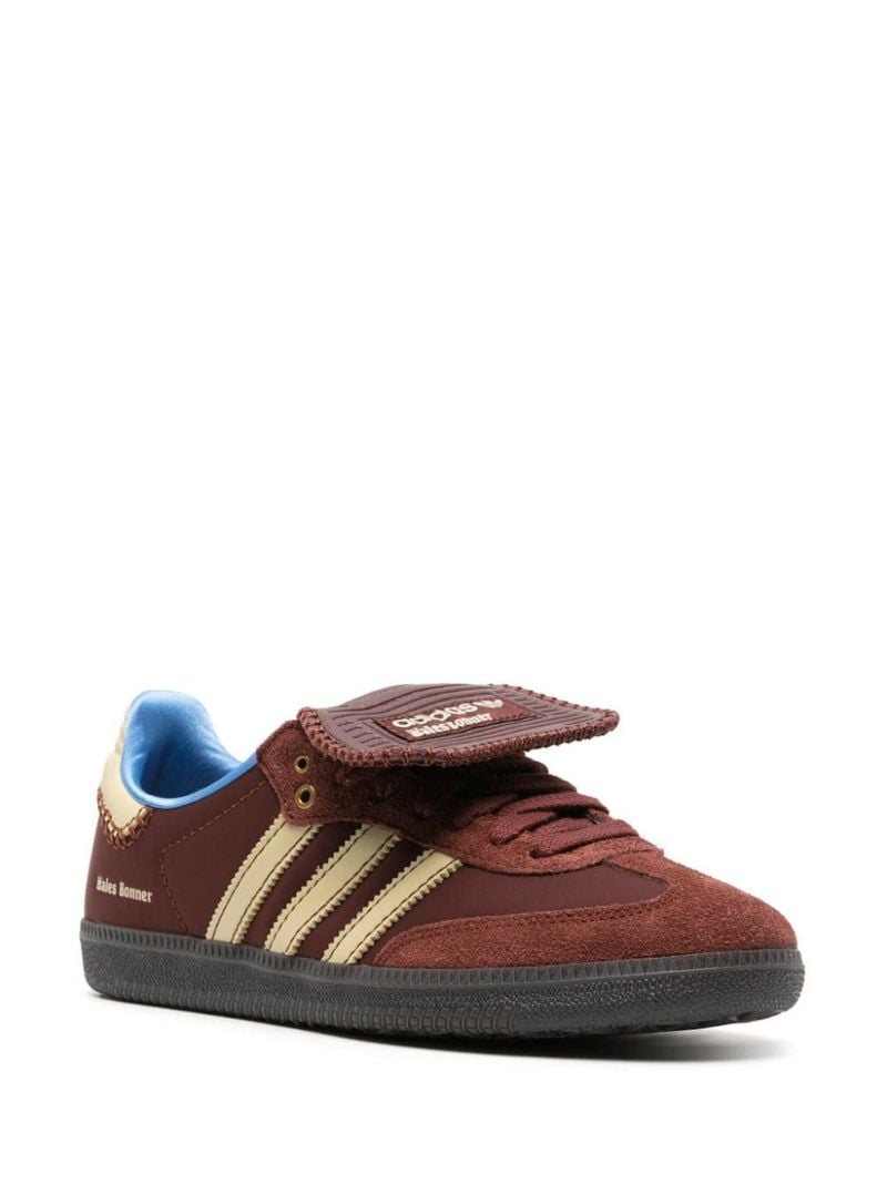 X Wales Bonner Brown Samba Sneakers