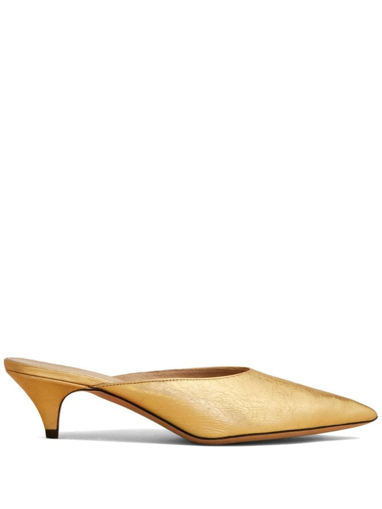 The River 25mm Leather Mules