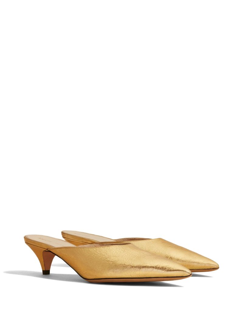 The River 25mm Leather Mules