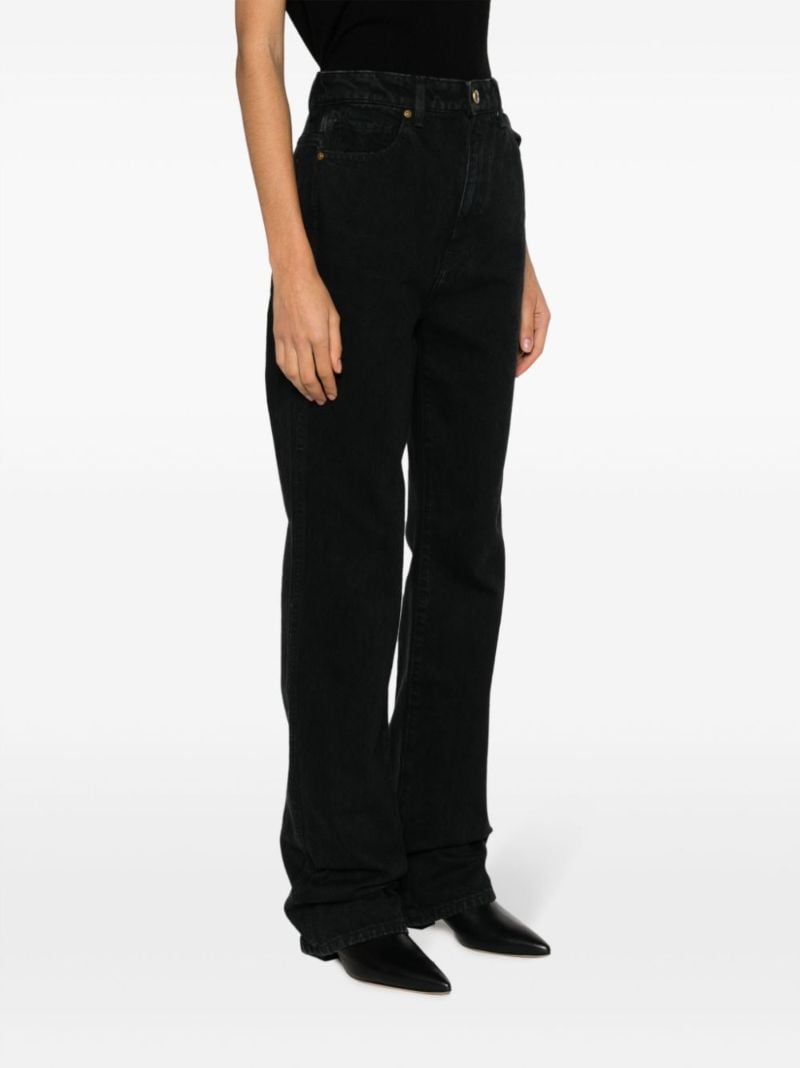 Black the Danielle Straight-leg Jeans