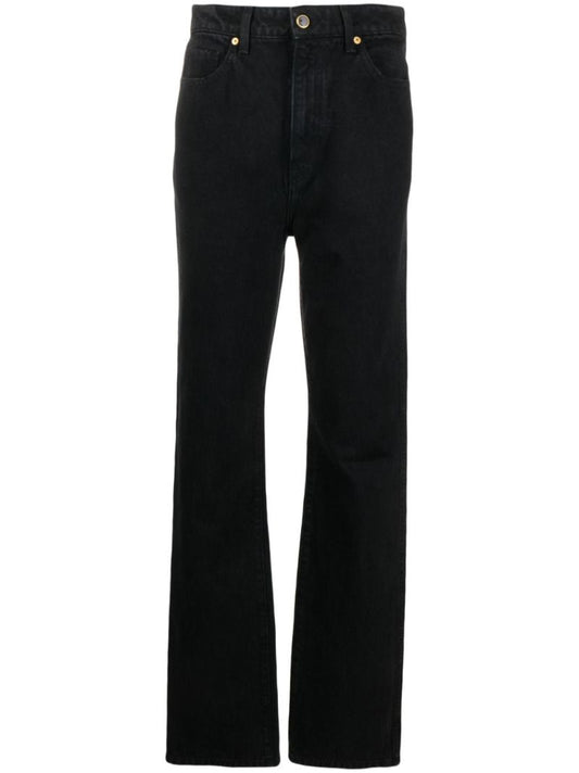 Black the Danielle Straight-leg Jeans