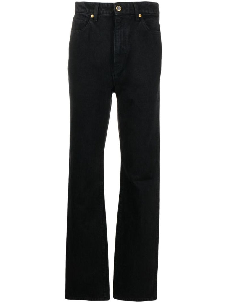 Black the Danielle Straight-leg Jeans