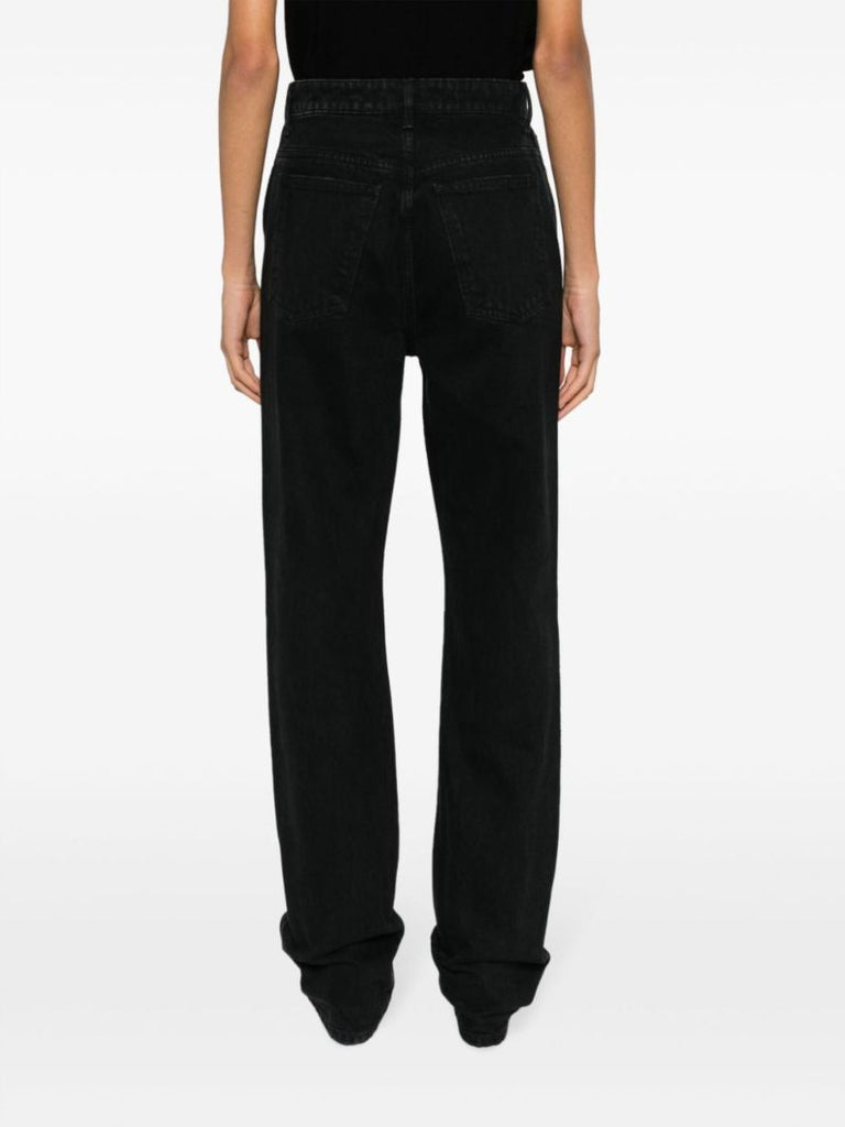 Black the Danielle Straight-leg Jeans