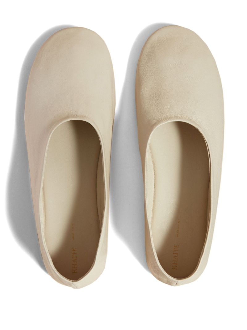 The Maiden Leather Ballet Pumps