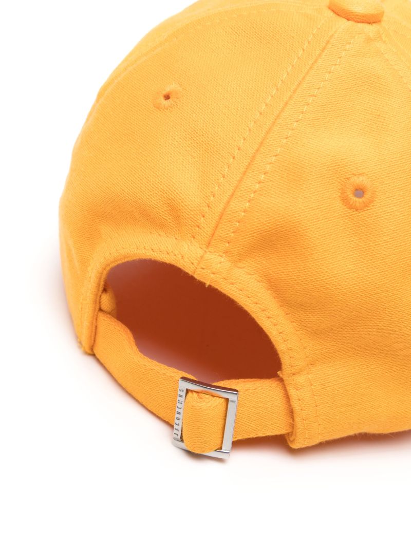 Orange Casquette Cotton Cap
