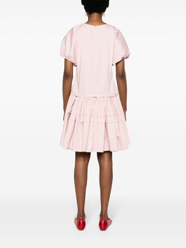 Pink Alexa Cotton Mini Dress
