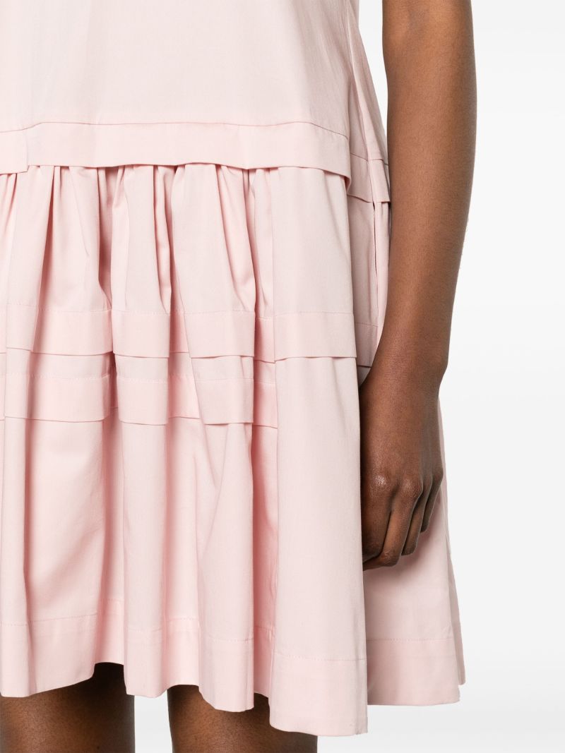 Pink Alexa Cotton Mini Dress