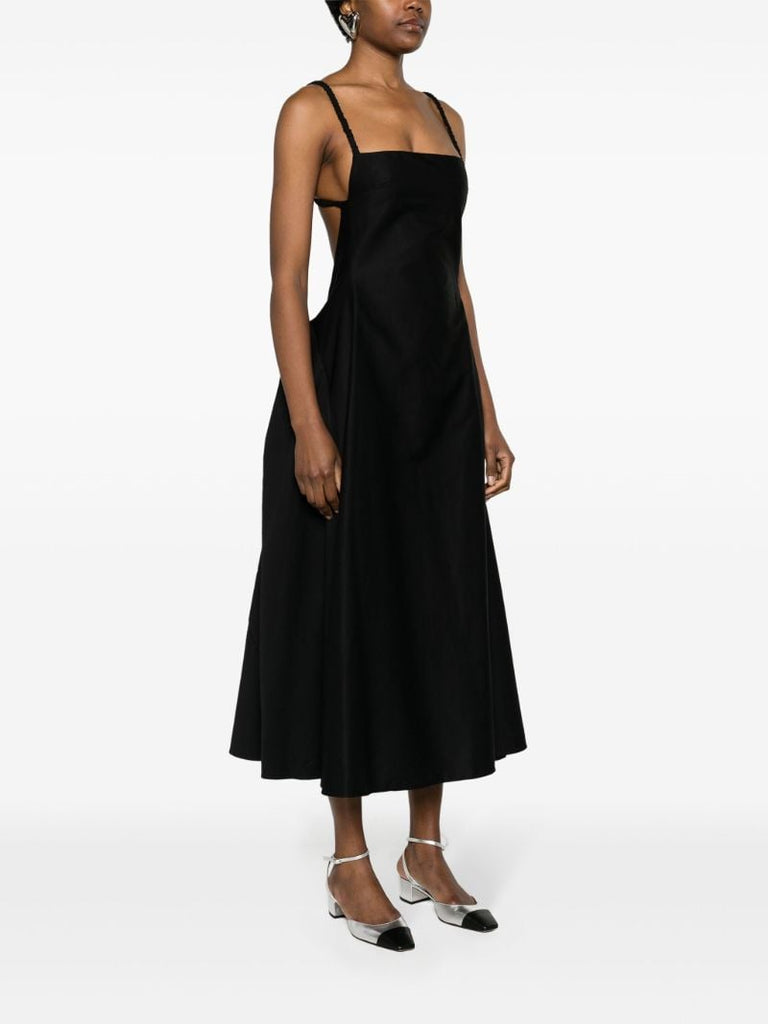 Black Raya Cotton Dress