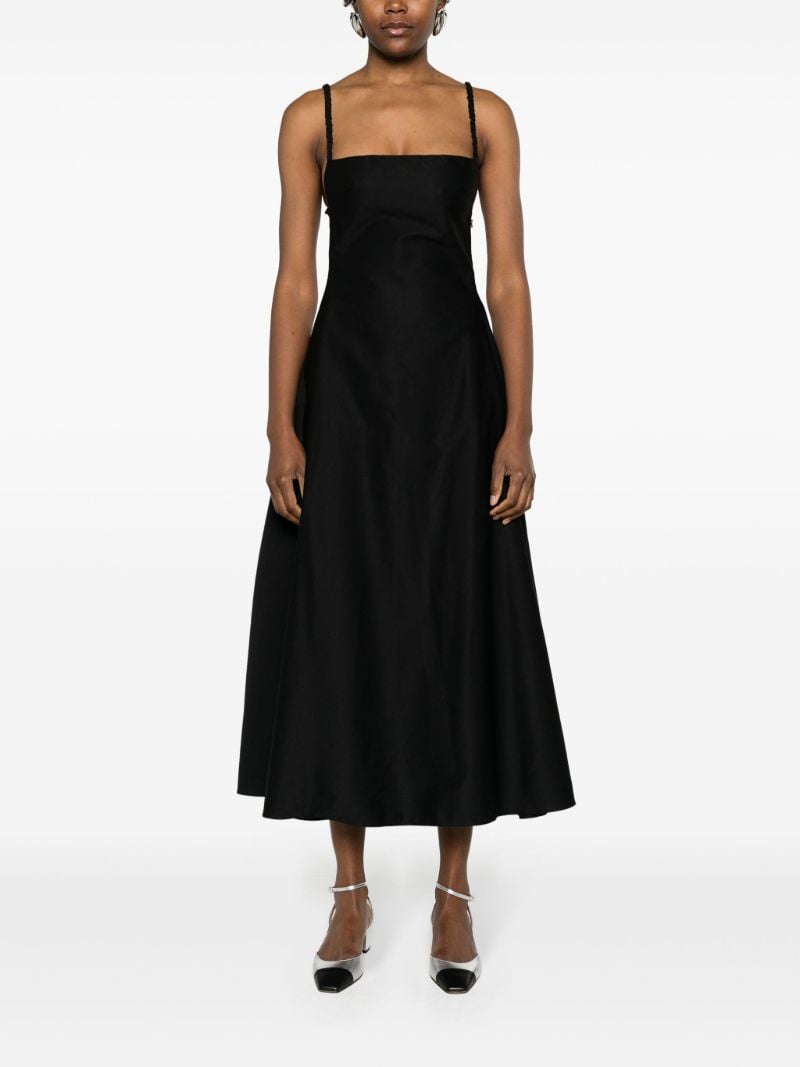 Black Raya Cotton Dress