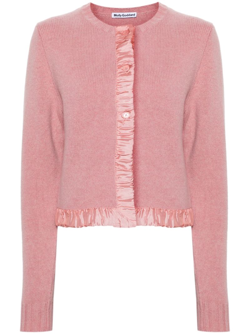 Pink Anya Wool Cardigan