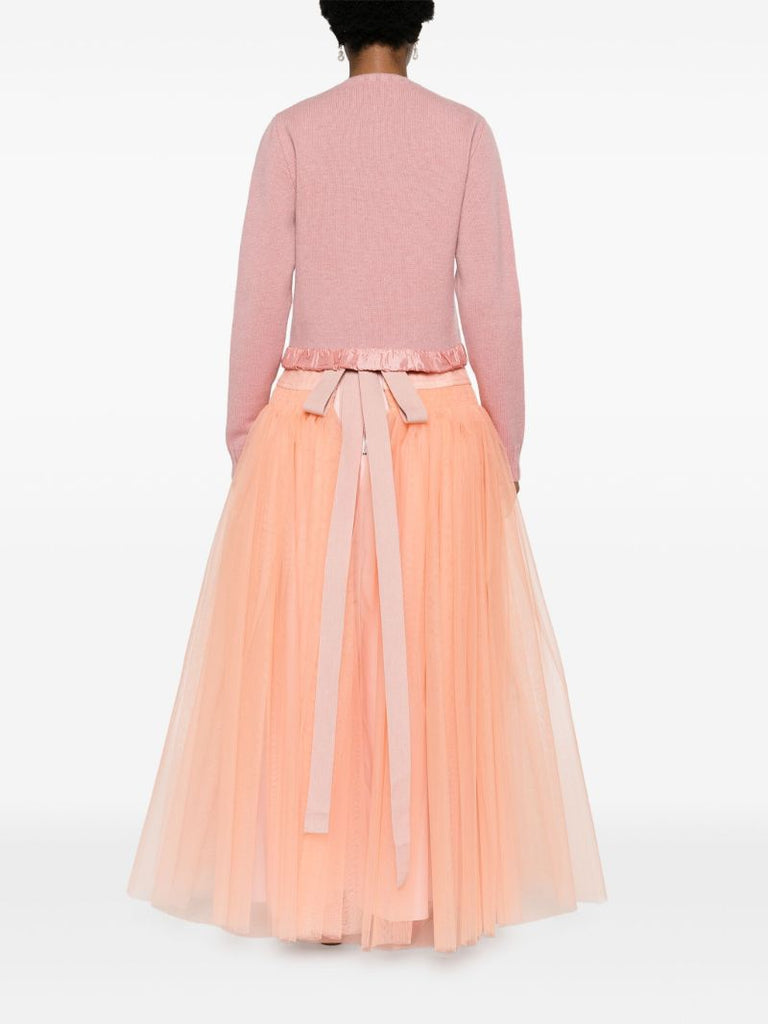 Pink Anya Wool Cardigan