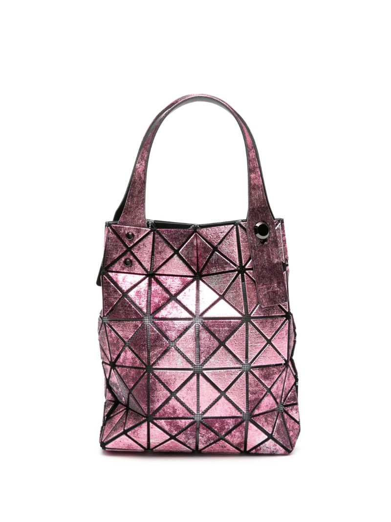 Pink Platinum Nebula Pvc Tote Bag