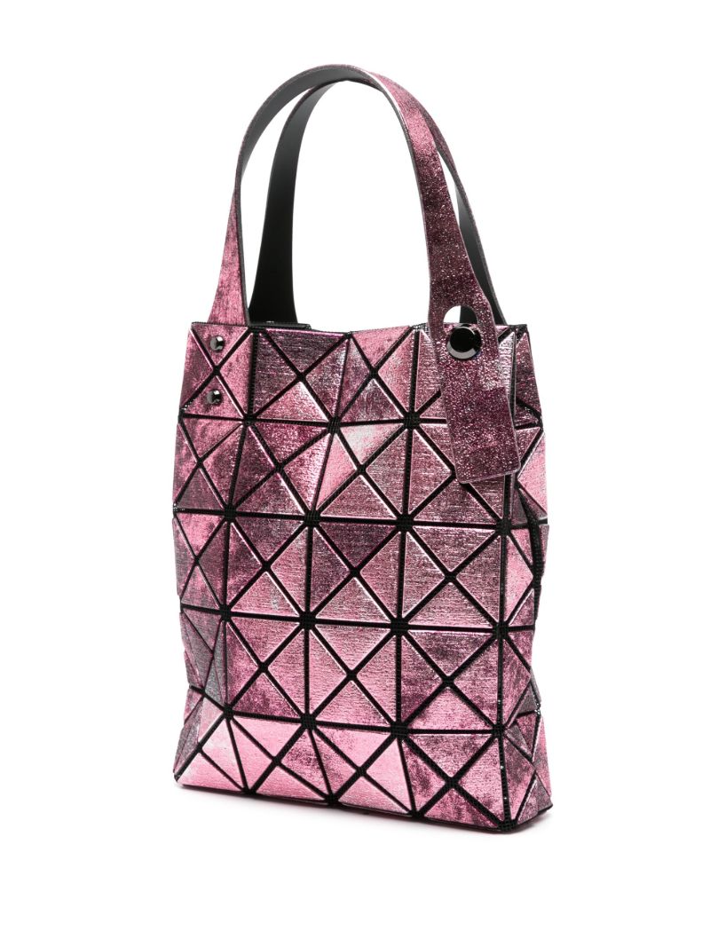 Pink Platinum Nebula Pvc Tote Bag