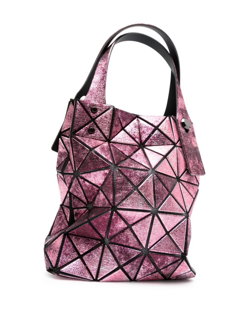 Pink Platinum Nebula Pvc Tote Bag