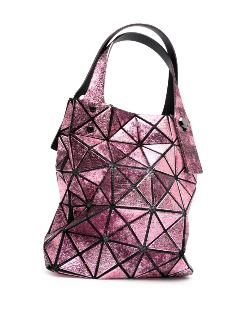 Pink Platinum Nebula Pvc Tote Bag