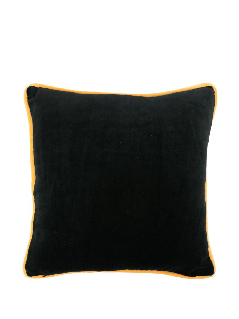 X Browns Black Tiger Velvet Cushion