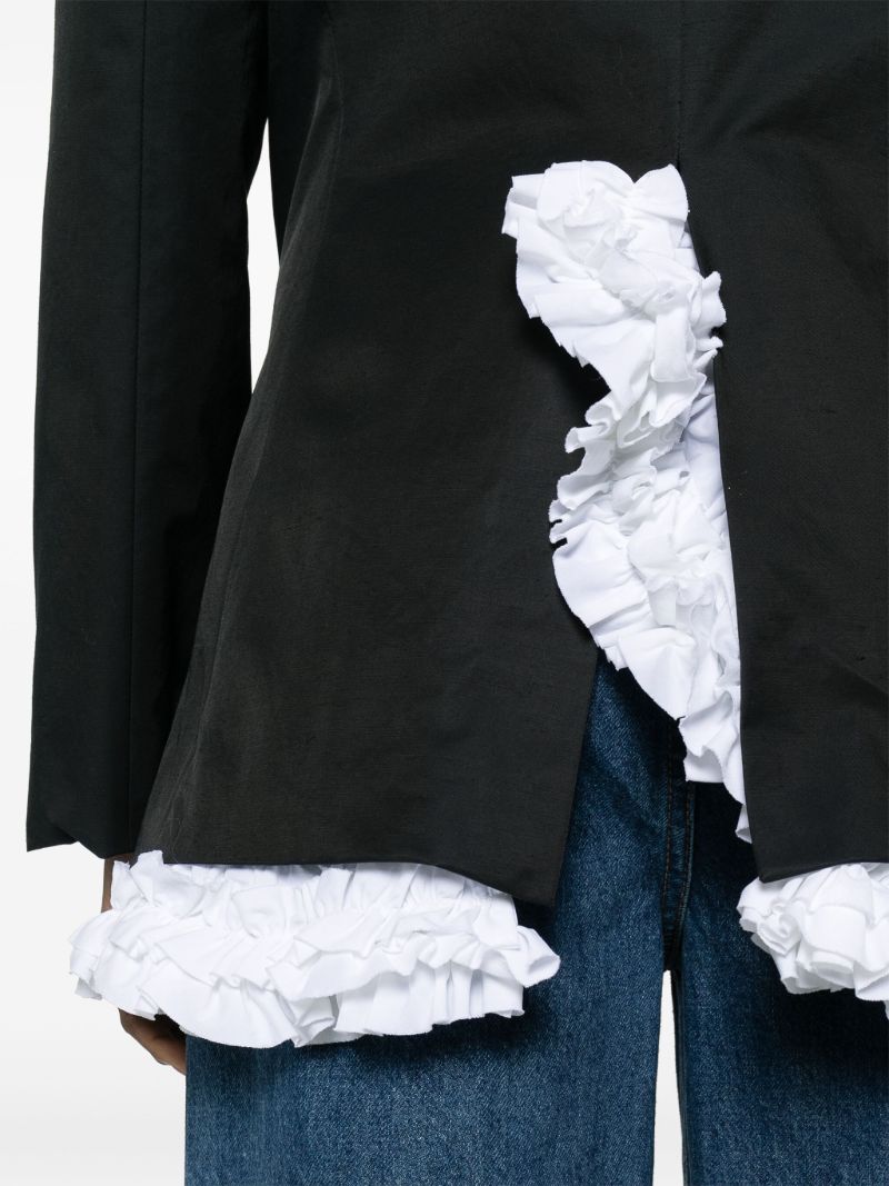Blue Bibi Single-breasted Blazer
