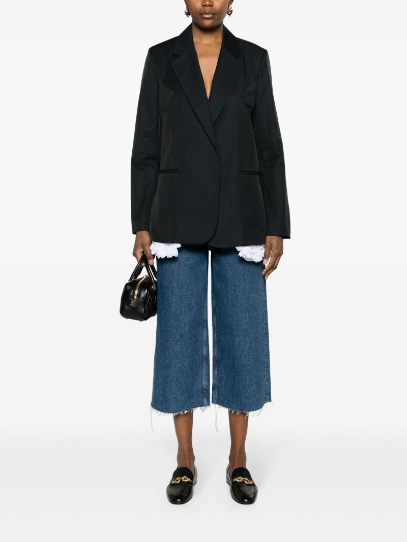 Blue Bibi Single-breasted Blazer