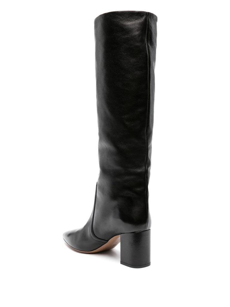 Black Anja 70 Leather Boots
