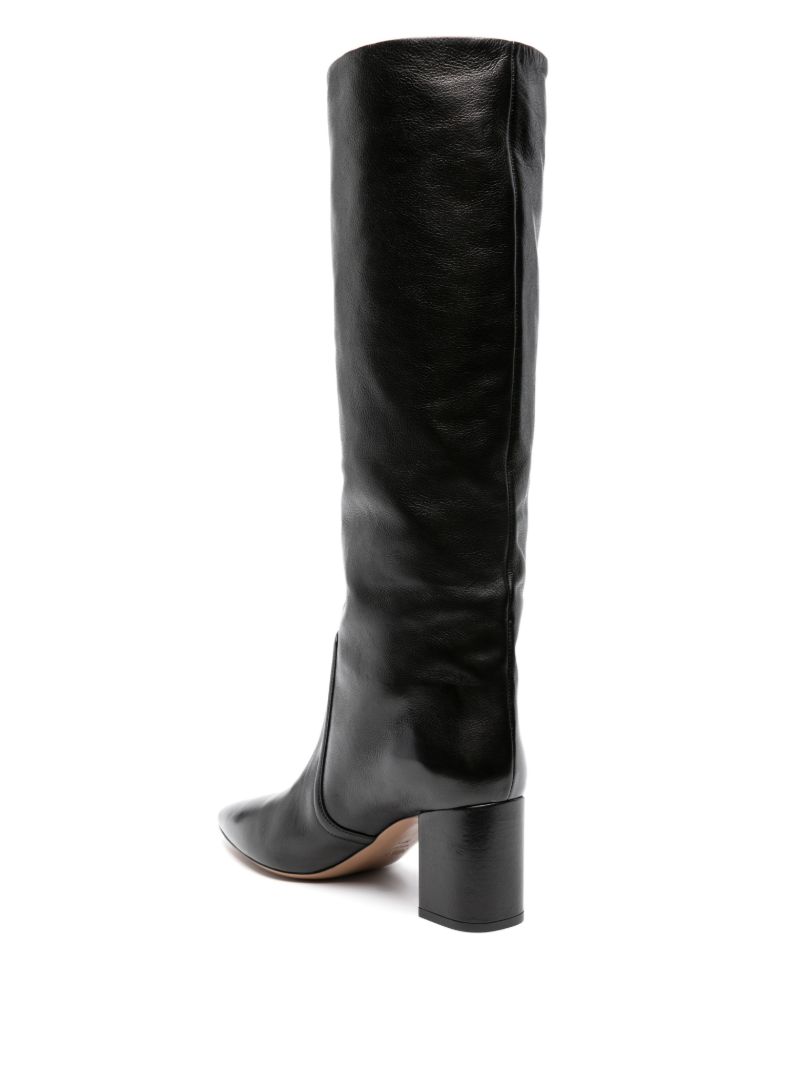 Black Anja 70 Leather Boots