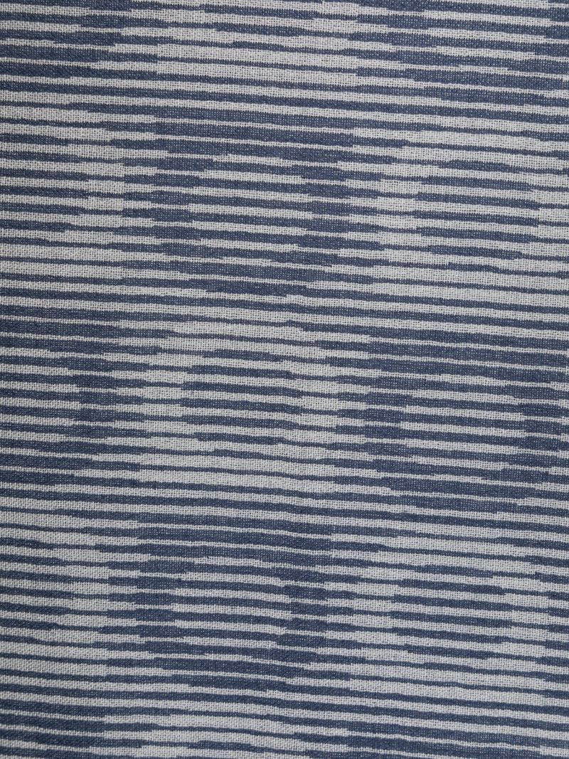 Blue Gancini-jacquard Wool-silk Scarf