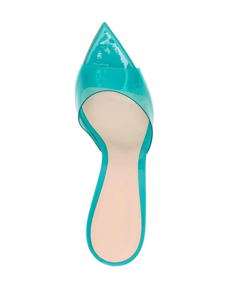Turquoise Elle 85mm Sandals