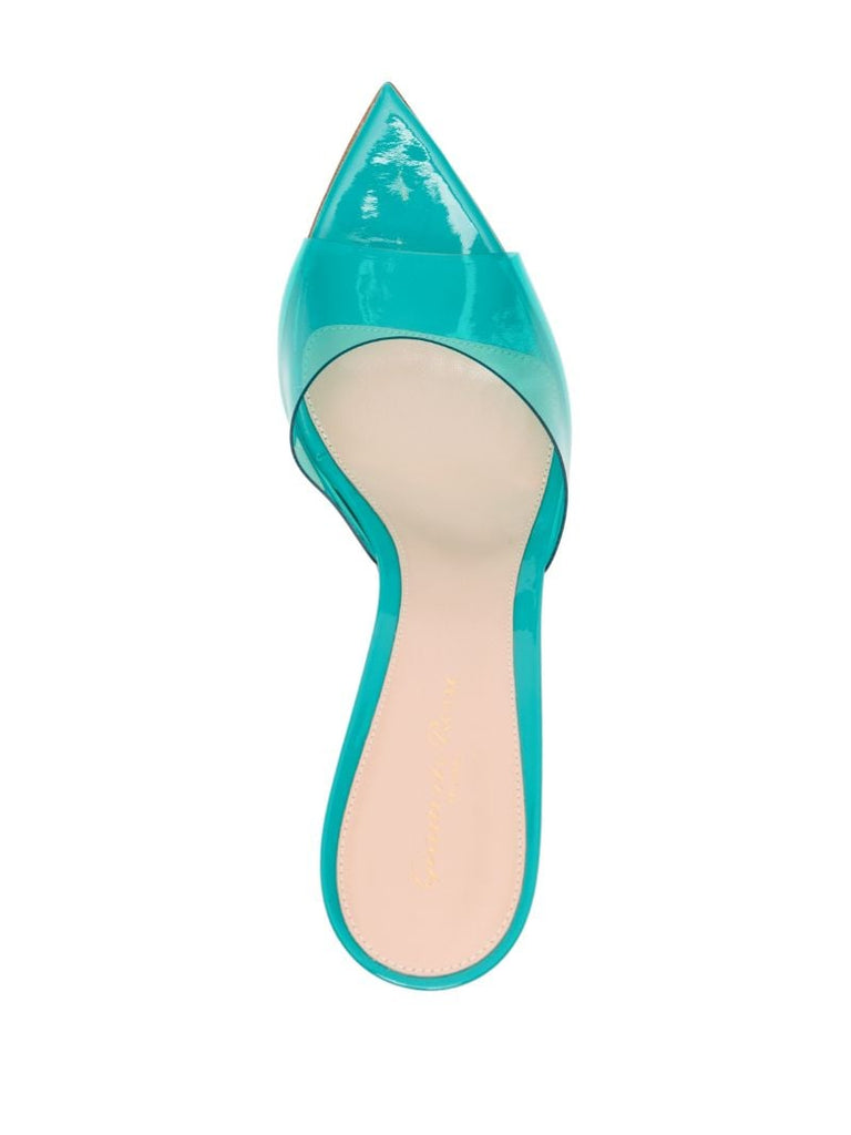 Turquoise Elle 85mm Sandals