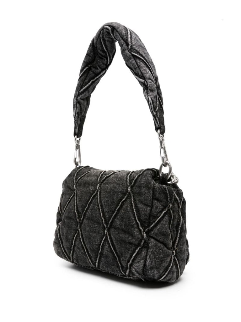 Black Charm-d Medium Shoulder Bag