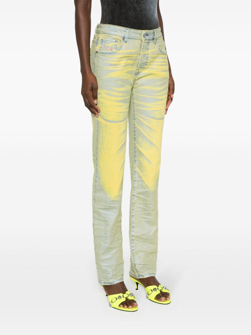 Yellow 1989 D-mine Straight Leg Jeans