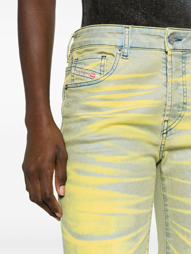 Yellow 1989 D-mine Straight Leg Jeans